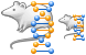 Genetics icons