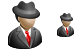 Gentleman icons