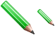 Green pencil