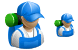 Hiker icons