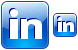 Linkedin icons