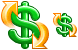 Money turnover icons