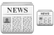 Newspaper icons