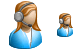 Receptionist icons