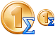 Total sum icons