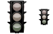 Traffic lights off icons