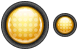 Yellow LED icons