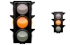 Yellow light icons