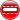 No entry icon