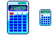 Calculator icons