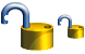 Open lock icons