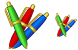 Push pens icons