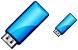 USB flash drive icons