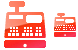 Cash register icons