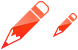 Pencil icons