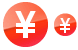 Yen coin icon