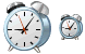 Alarm clock icons