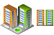 Buildings icons