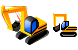 Excavator icons