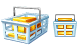 Full basket icons