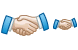 Handshake icons