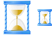 Hourglass icons