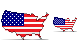 USA map icons