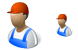 Worker icons