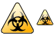 Bio hazard icons