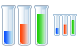 Color test tubes