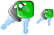 Car keys icon