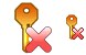 Delete key icon