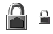 Locked icons
