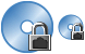 Locked CD icon