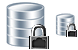 Locked database icon