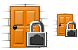 Locked door icon