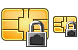Locked EEPROM chip icon