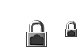 Small lock icons