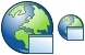 Internet application icons