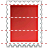 Postal stamp icon