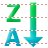 Sorting Z-A icon